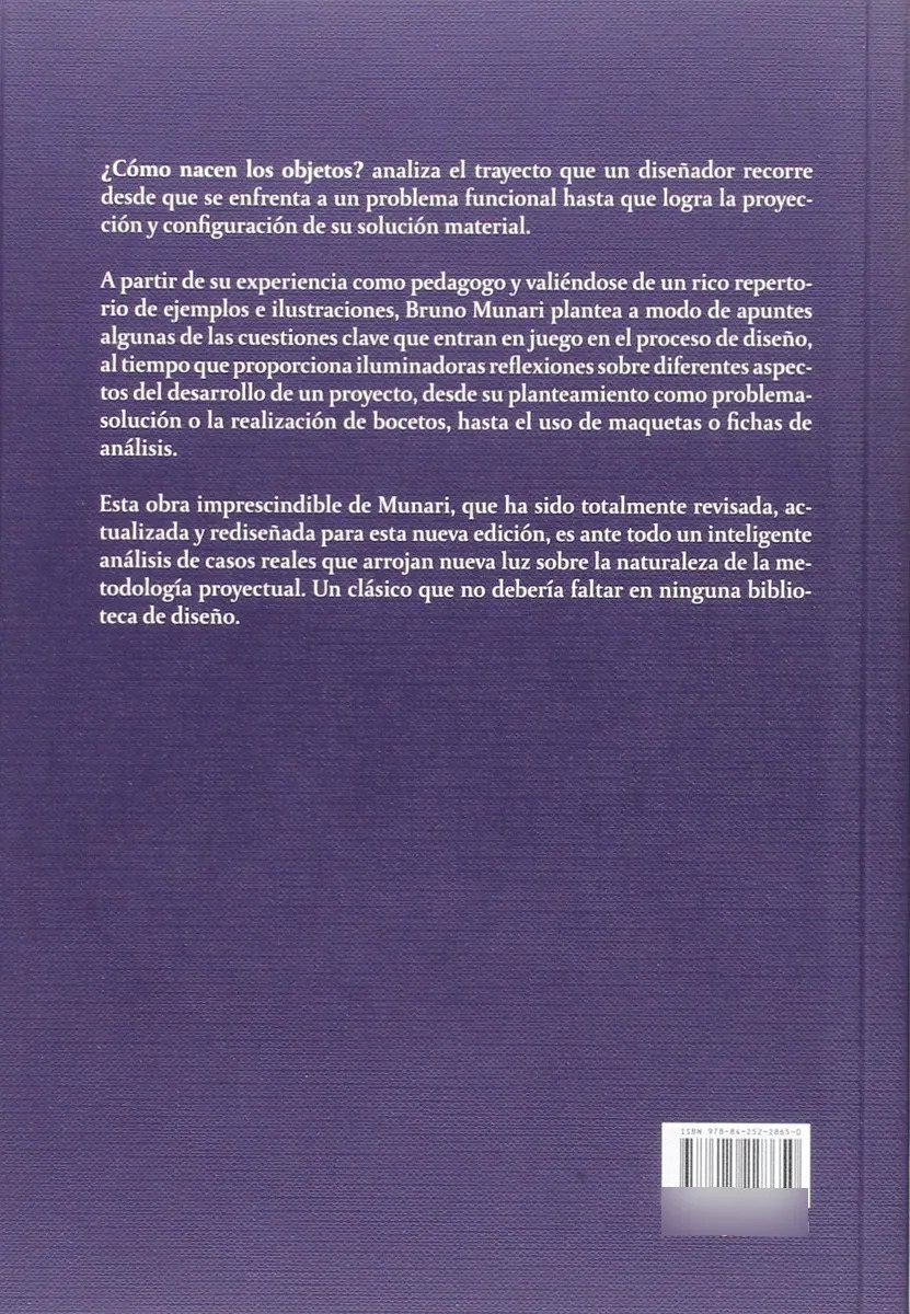 Cómo Nacen Los Objetos Bruno Munari Libro Diseño — imagen 2