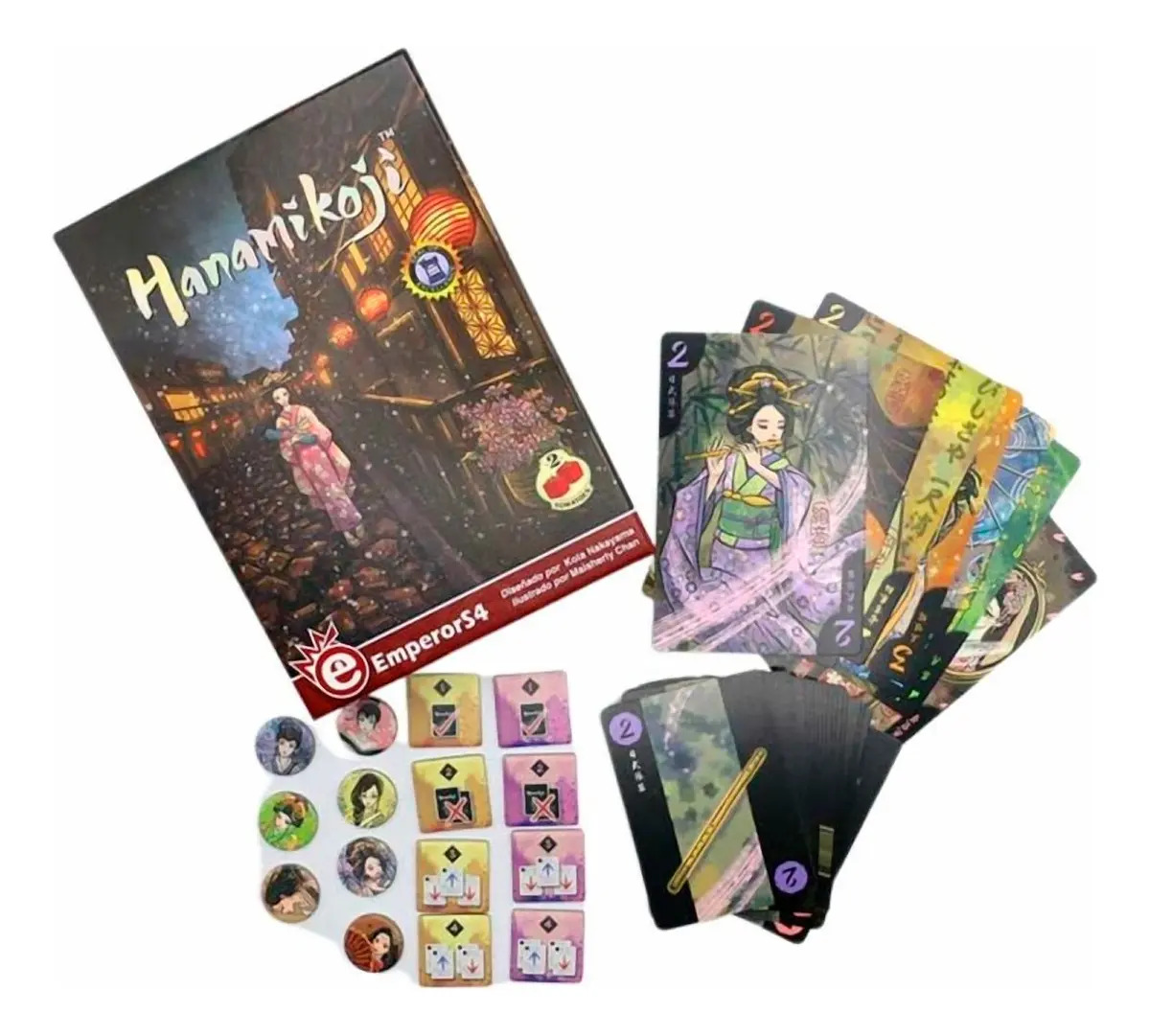 Hanamikoji Juego De Mesa 2022 Español 2 Tomatoes Para 2 Jugadores — imagen 8
